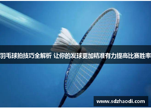 羽毛球拍技巧全解析 让你的发球更加精准有力提高比赛胜率